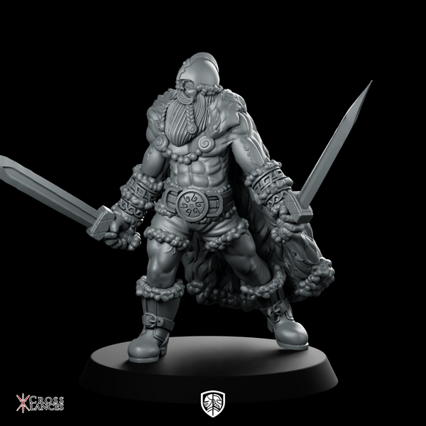 North Warrior 2 Miniature Norse Dwarf Warrior