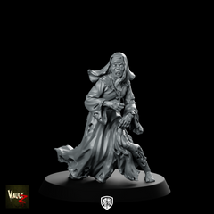 Nun Zombie 1 Miniature Zombie Nun Undead