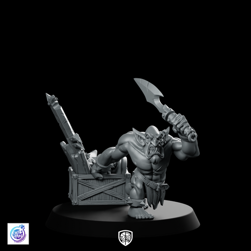 Orc Gretchins G Miniature Goblin Raider