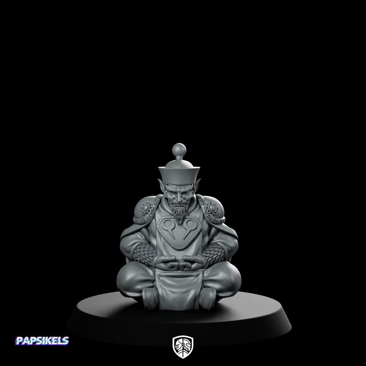 Papsilord Kabral Khan Human Form Product Render