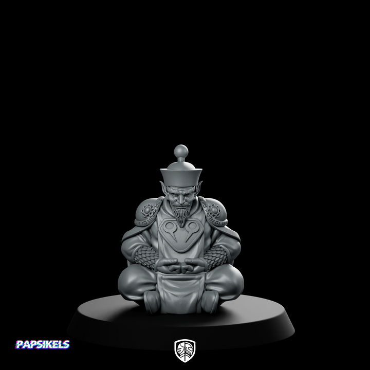 Papsilord Kabral Khan Human Form Miniature