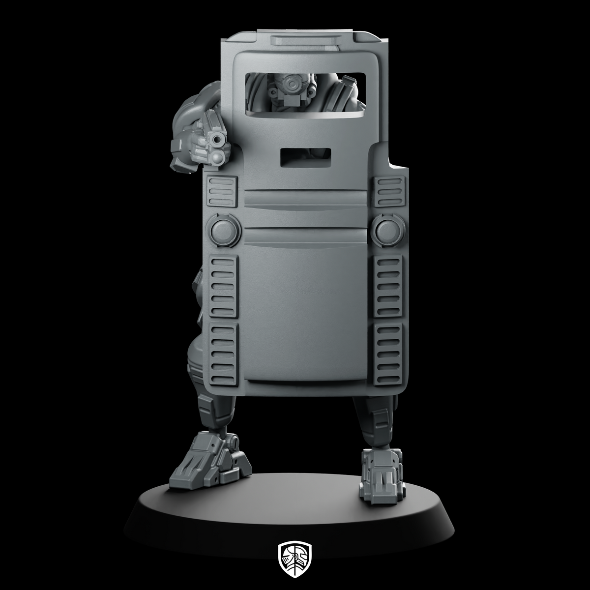 Pcpd Enforcer Droid Unit D Riot Shield