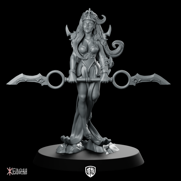 Priest Of Light 3 Miniature Sorceress Spear