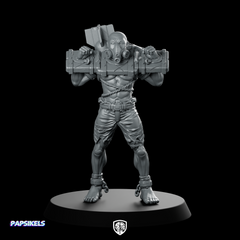Quiapo Sacrificial Prisoner 1 WPM Miniature Chained