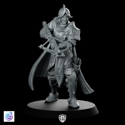Ranged Blue Cape A Miniature Crossbowman Ranger