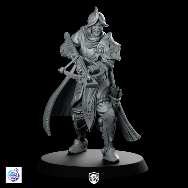 Ranged Blue Cape A Miniature Crossbowman Ranger