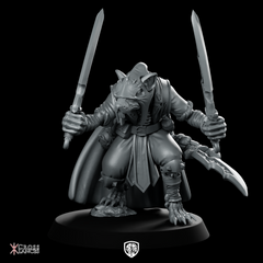 Rat Assassin 2 Miniature Ratfolk Duelist