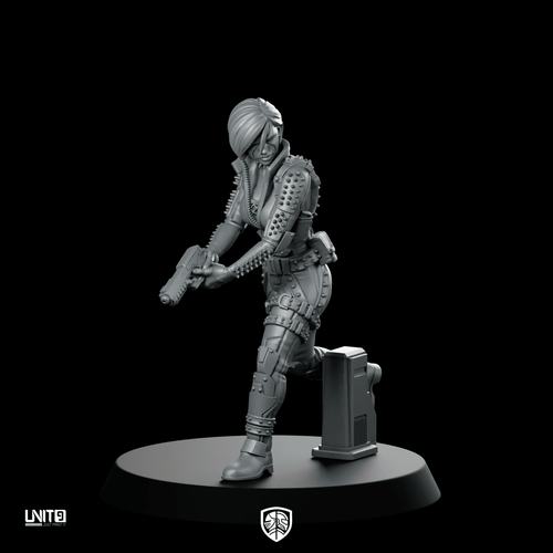 Raven “Iron Scream” Voss V1 Product Render - UNIT9 - We Print Miniatures