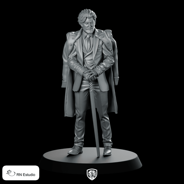 Renoir Product Render Gentleman Miniature - RN Estudio - We Print Miniatures