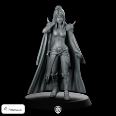 Rosa Miniature Warrior Cloak Sword Heroine
