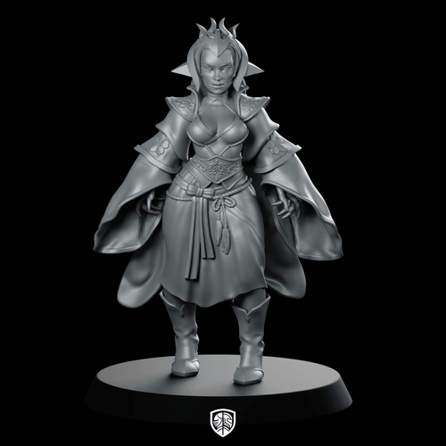Roysia Miniature Elf Sorceress - RN Estudio - We Print Miniatures