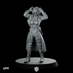 Scarlett “Neon Fury” Blaze V2 Product Render - UNIT9 - We Print Miniatures