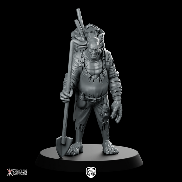 Scum 1 Miniature Grave Digger Undead