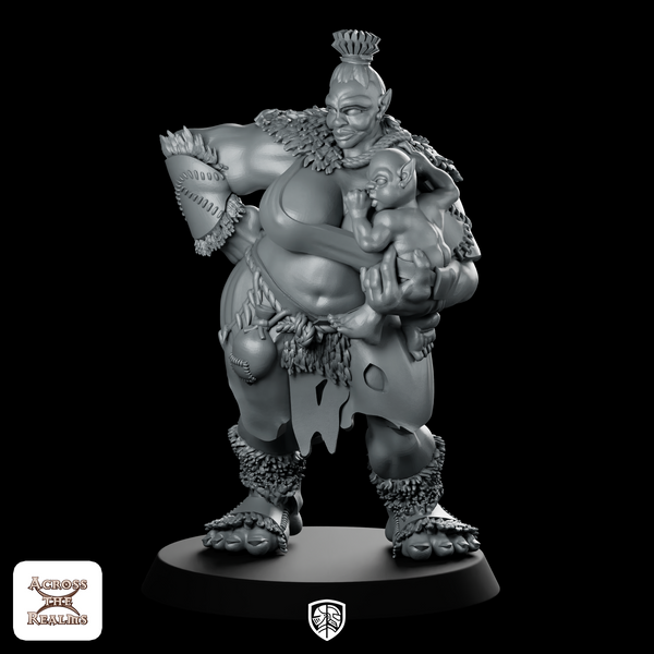 She Ogre Momma Miniature Ogre Matron Goblin