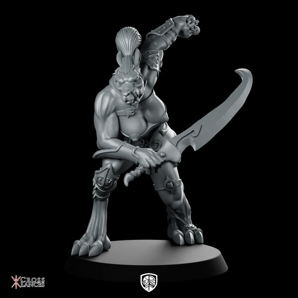 Shewolf 2 Miniature Feline Buccaneer