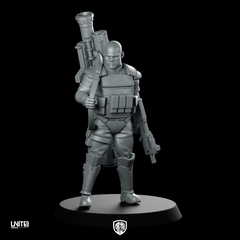 Shiba V2 Miniature Heavy Weapons Soldier Resin