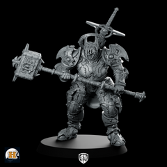 Sir Gawin 32Mm Miniature Chaos Knight Maul