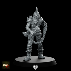 Skag WPM Miniature Post Apocalyptic Raider Mohawk
