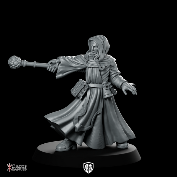 Sorcerer1 Miniature Wizard Mage