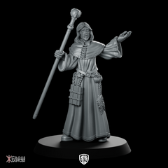 Sorcerer2 Miniature Wizard Mage