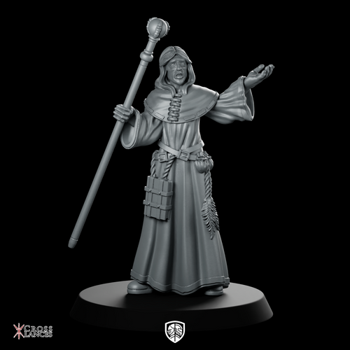 Sorcerer2 Miniature Wizard Mage