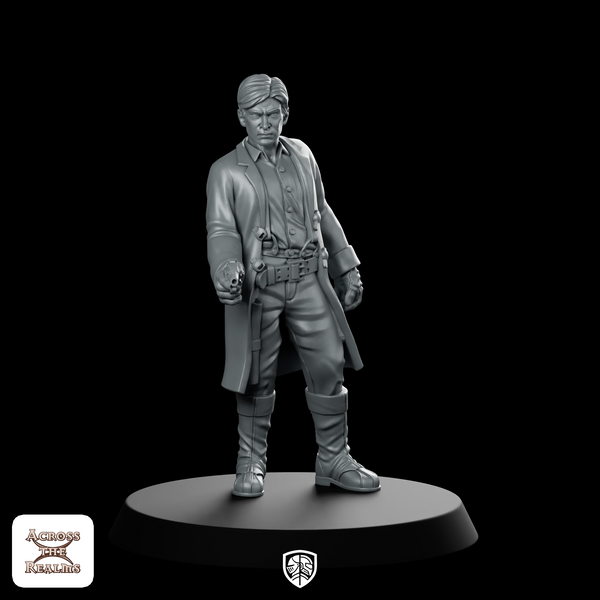 Space Captain 1 Miniature Gunslinger Outlaw