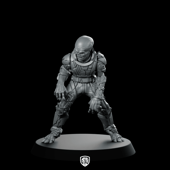 Space Crew Abomination D Soldat extraterrestre