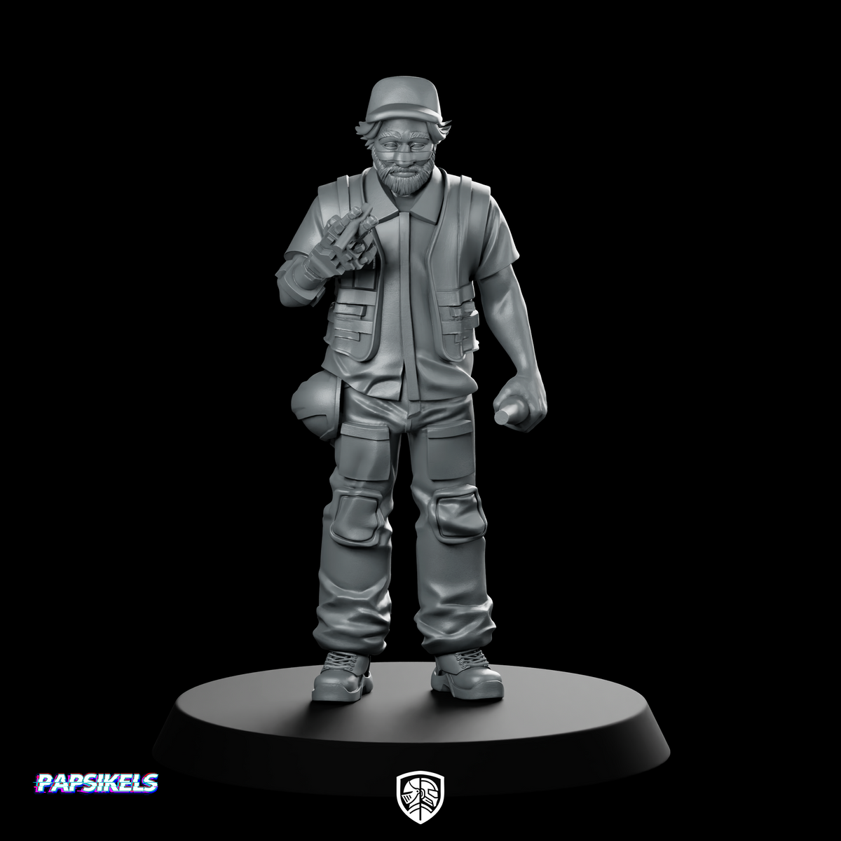 Space Crew Roughneck Foreman Jeremy Product Render