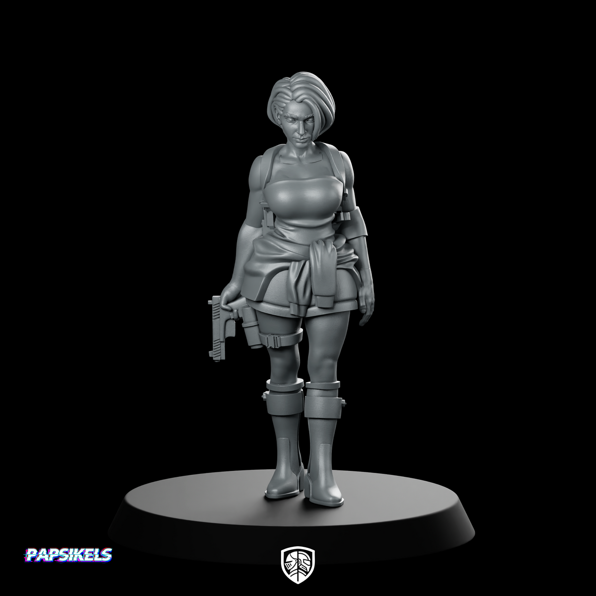 Special Operations Agent 2 Miniature Female Mercenary