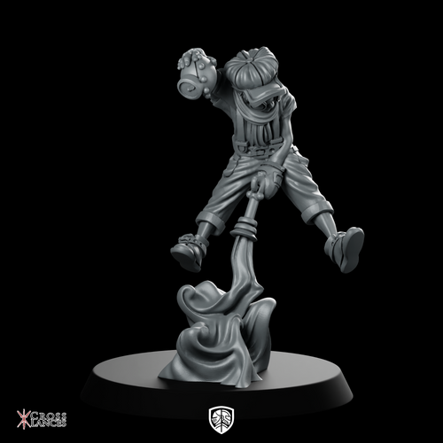 Steam Boy Miniature Pumpkinhead Scarecrow Spectre