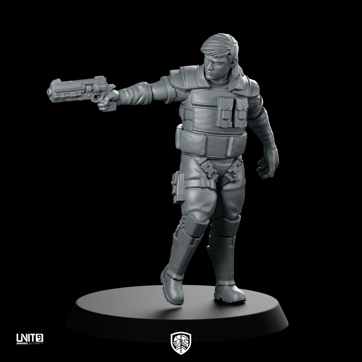 Tagawa V1 Miniature Female Operative Tactical Soldier