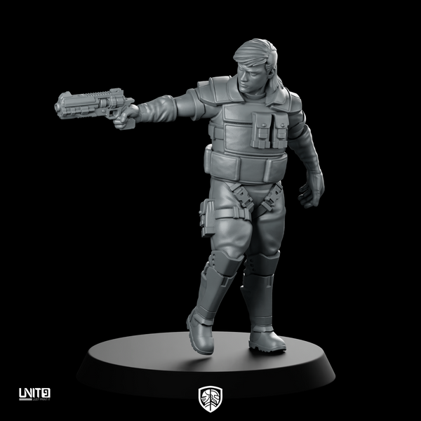 Tagawa V1 Miniature Female Operative Tactical Soldier