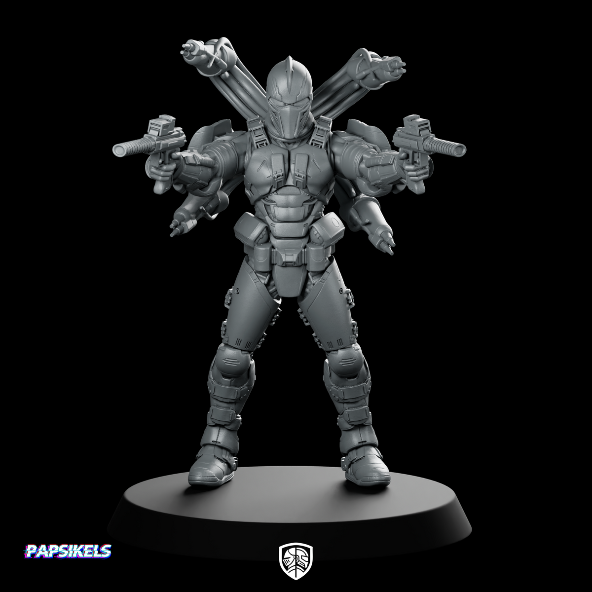 Tarantulord Cyber Bounty Hunter 3 Product Render