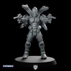 Tarantulord Cyber Bounty Hunter 3 Product Render