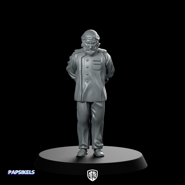 The Father Xenomorph Cult Product Render Bearded