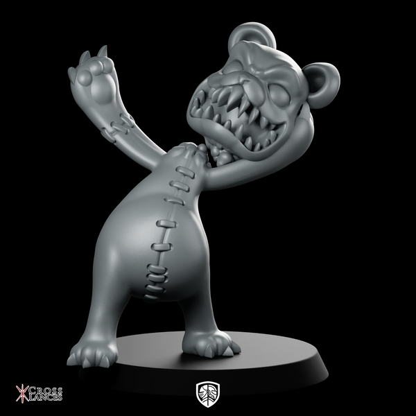 Thrower2 Miniature Evil Teddy Bear Cursed