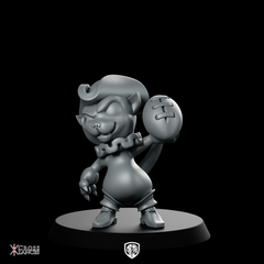 Thrower Cat2 Miniature Imp Jester Goblin