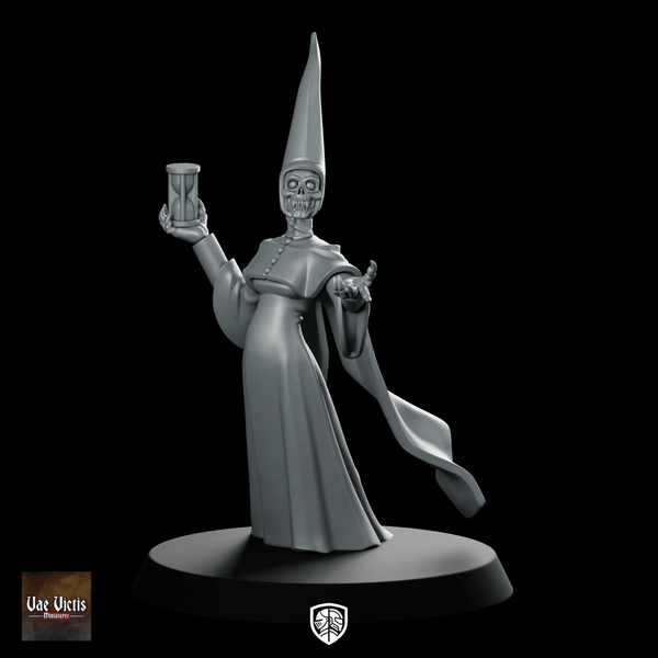 Time Vampire Miniatures Skeletal Nun Hourglass