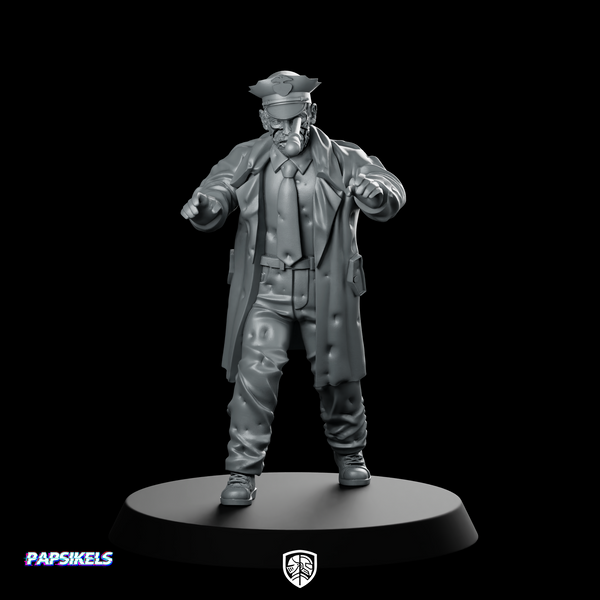 Town Zombie 8 Sci Fi Corrupt Officer