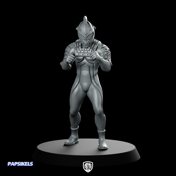 Ultrapaps Seven 3 Sci Fi Armoured Hero