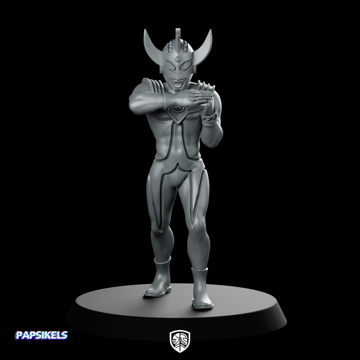 Ultrapaps Taro 3 Miniature Hero Warrior Pose