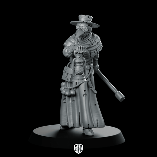 Plague DoctorMiniature Plague Doctor - RN Estudio - We Print Miniatures