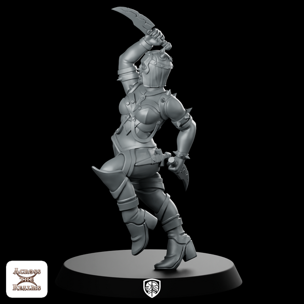 Veilborn Assassin 1 Miniature Knife Duelist