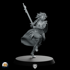 Vina Miniature Warrior Swordswoman Cape