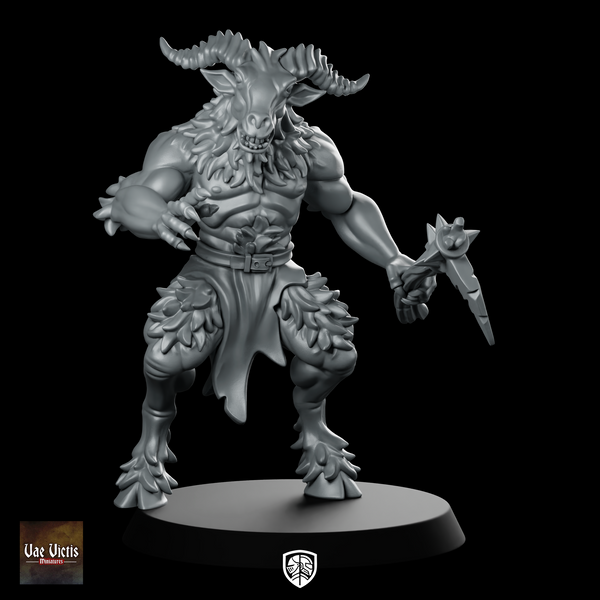 Vvm June 26 Beastwarrior Monopose 01 Miniatures