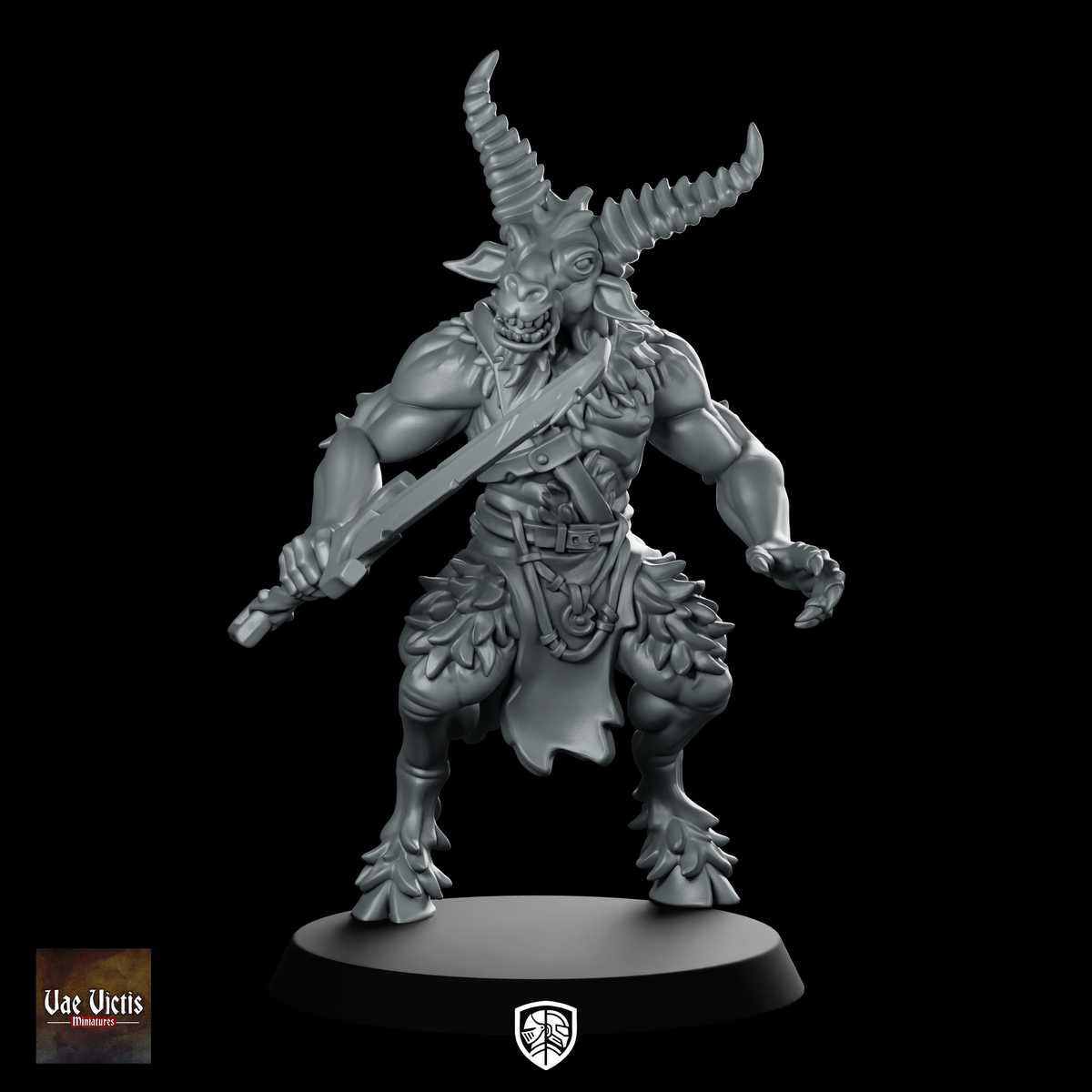 Vvm June 26 Beastwarrior Monopose 02 Miniatures