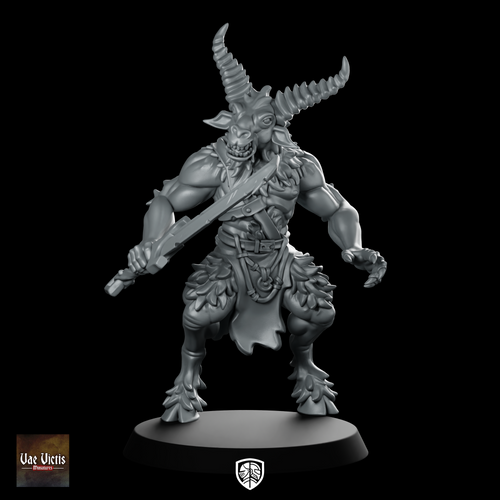 Vvm June 26 Beastwarrior Monopose 02 Miniatures
