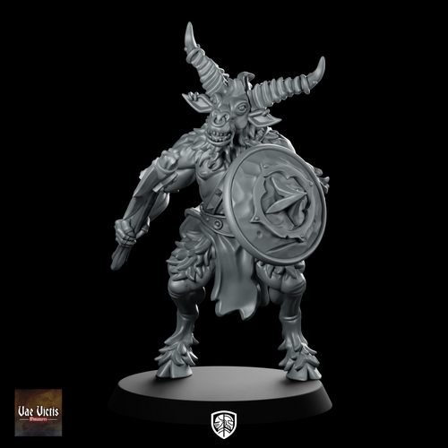 Vvm June 26 Beastwarrior Monopose 05 Miniatures