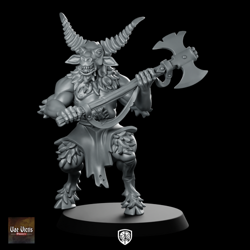 Vvm June 26 Beastwarrior Monopose 06 Miniatures