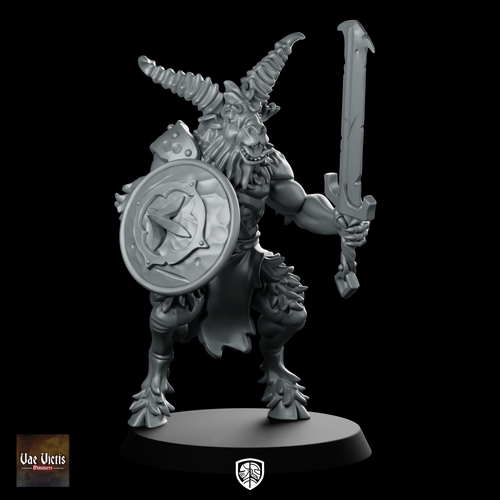 Vvm June 26 Beastwarrior Monopose 07 Miniatures